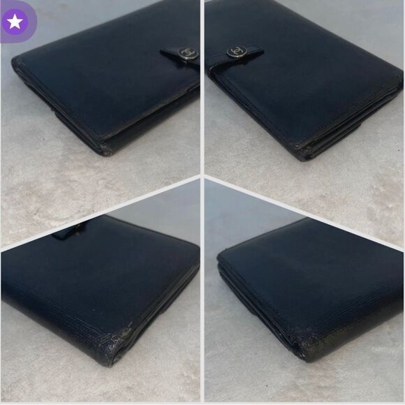 AUTHENTIC CHANEL LONG WALLET BLACK - Picture 6 of 15